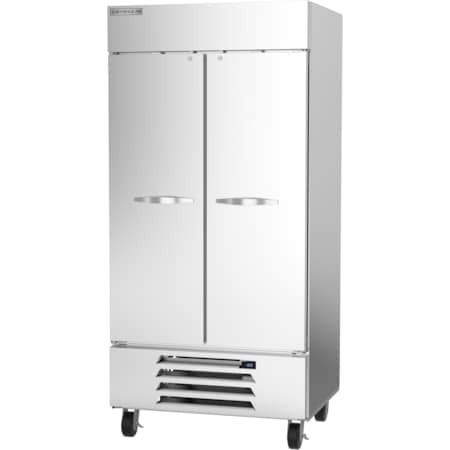 Beverage-Air Reach In Freezer, Two Section, Solid Doors, 36.87 Cu. Ft. HBF35HC-1